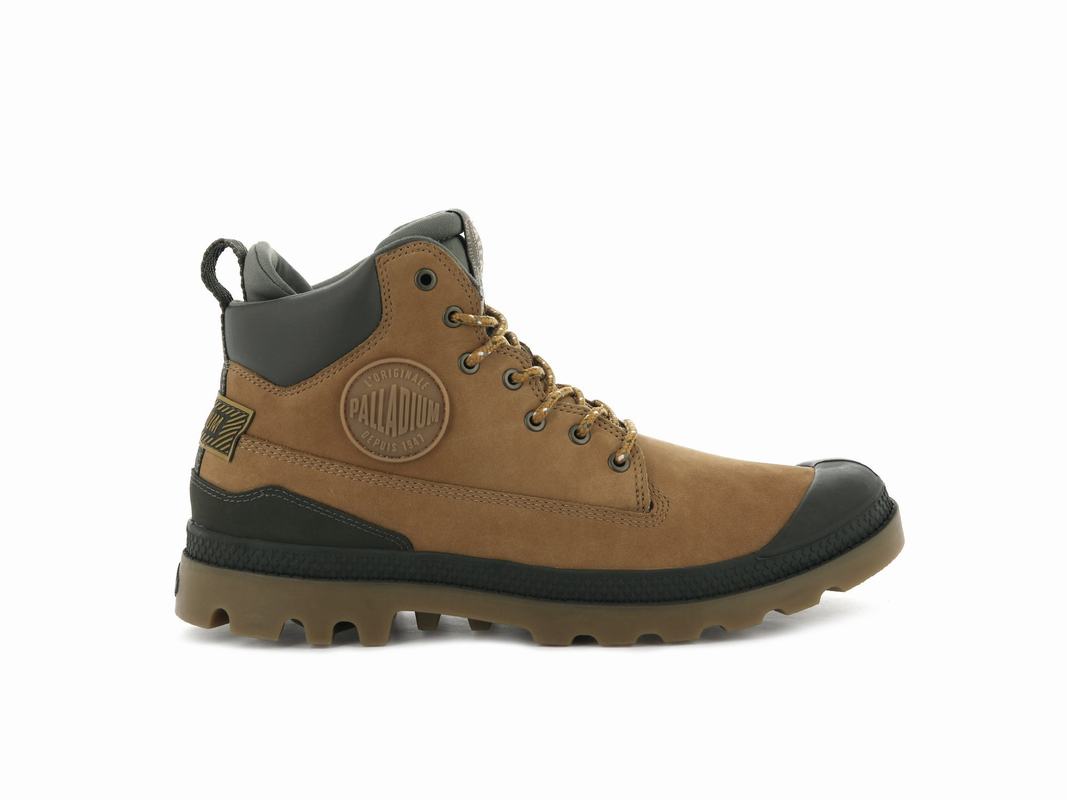 Botas Palladium Pampa Sc Outsider Wp+ Waterproof Hombre - Doradas ||TAOC-36184||